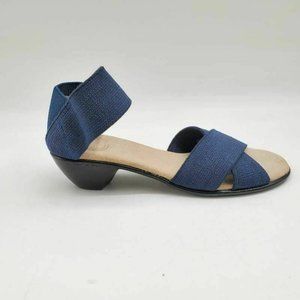 Charleston Womens Lafayette Sandals Blue 8 New